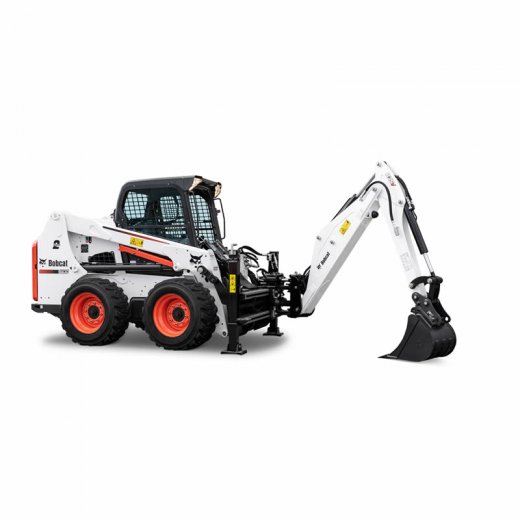 Bobcat con mano de chango